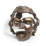 sculpture-bronze-tete-homme