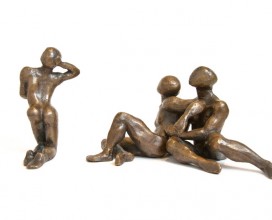 sculpture-bronze-femme-hommes
